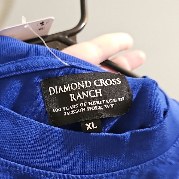 Free People Blue Long Sleeve Tee with Outdoor Graphic - Picture 6 of 6